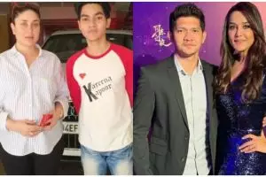 Bahagianya ketemu idola, begini momen 7 seleb foto bareng artis India, Shah Rukh Khan peluk Luna Maya