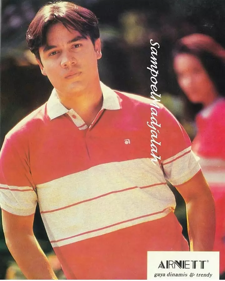 Model iklan sampo 90-an saudara istri Nadiem Makarim © Instagram