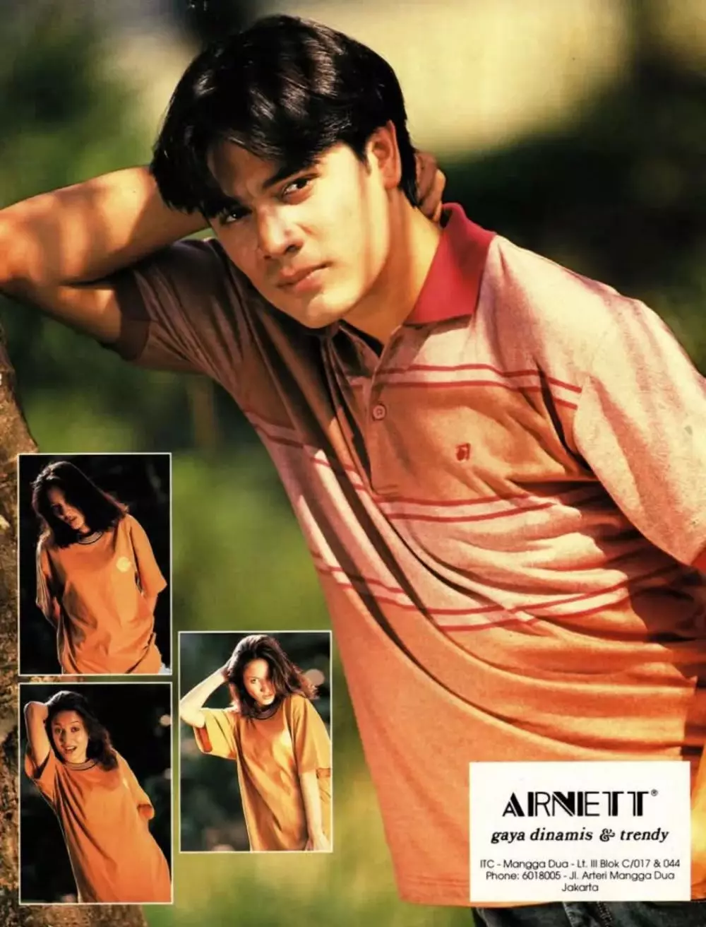 Model iklan sampo 90-an saudara istri Nadiem Makarim © Instagram