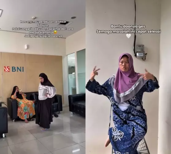 Rumah orang tua Musdalifah Basri mau dilelang © Instagram Rumah orang tua Musdalifah Basri mau dilelang © Instagram