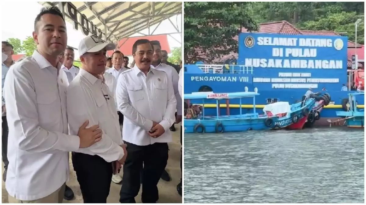 9 Potret Raffi Ahmad ajak Irfan Hakim kunjungan kerja ke Nusakambangan, tunjukkan sisi lain dari lapas