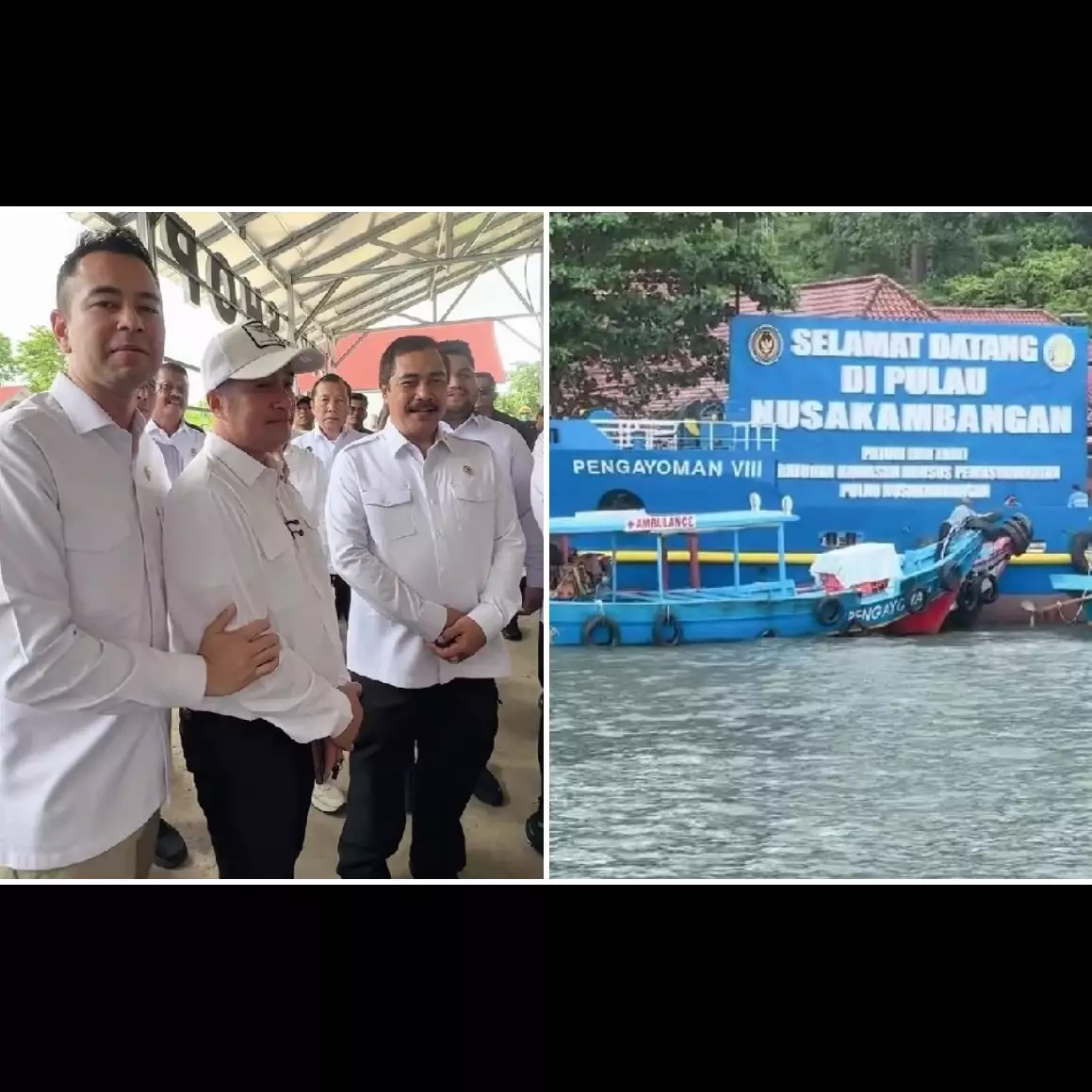 9 Potret Raffi Ahmad ajak Irfan Hakim kunjungan kerja ke Nusakambangan, tunjukkan sisi lain dari lapas