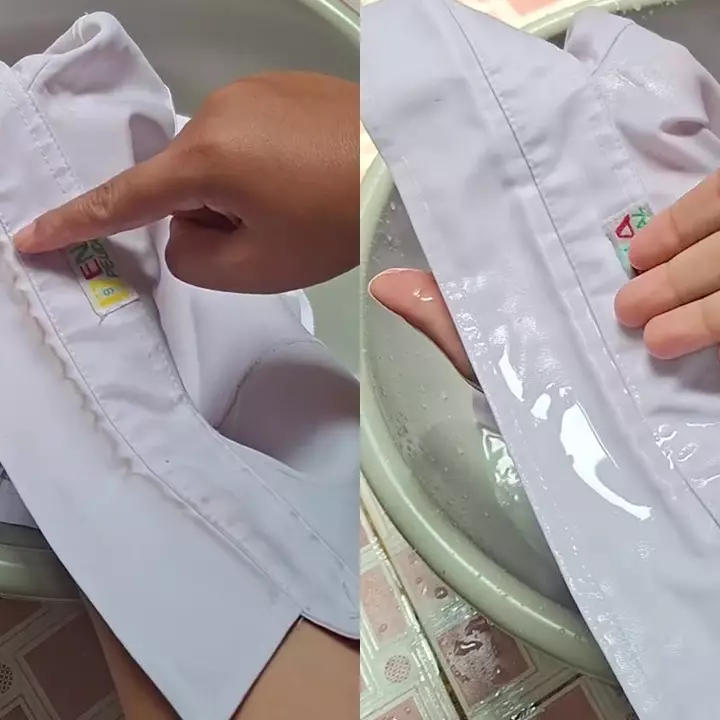 Jangan direndam pemutih, ini cara hilangkan kerak bekas keringat di kerah baju putih pakai jeruk nipis