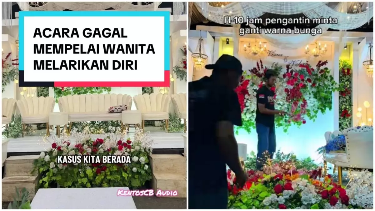 Viral kisah mempelai wanita kabur padahal h-1 akad nikah, diduga pergi dengan mantan kekasih