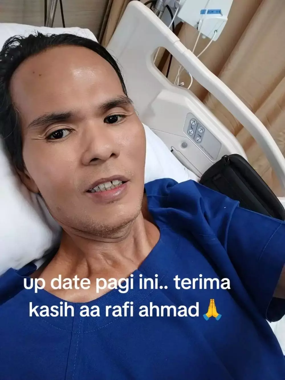 Kondisi Fahmi BO usai jalani opersai kantung empedu © 2025 brilio.net Kondisi Fahmi BO usai jalani opersai kantung empedu © 2025 brilio.net