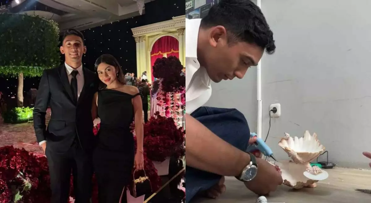 Tak belikan barang mewah, Daffa Wardhana pilih bikin sendiri kado ulang tahun untuk Ariel Tatum