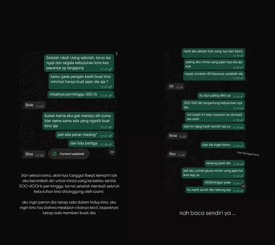 Klarifikasi Clara Shinta Denny Goestaf gugat gono-gini © Instagram Klarifikasi Clara Shinta Denny Goestaf gugat gono-gini © Instagram