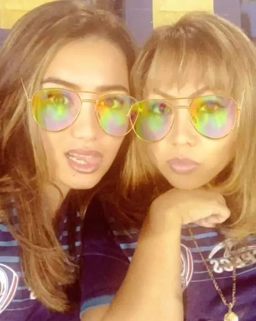 Amanda Gonzales bareng sang ibu © Instagram