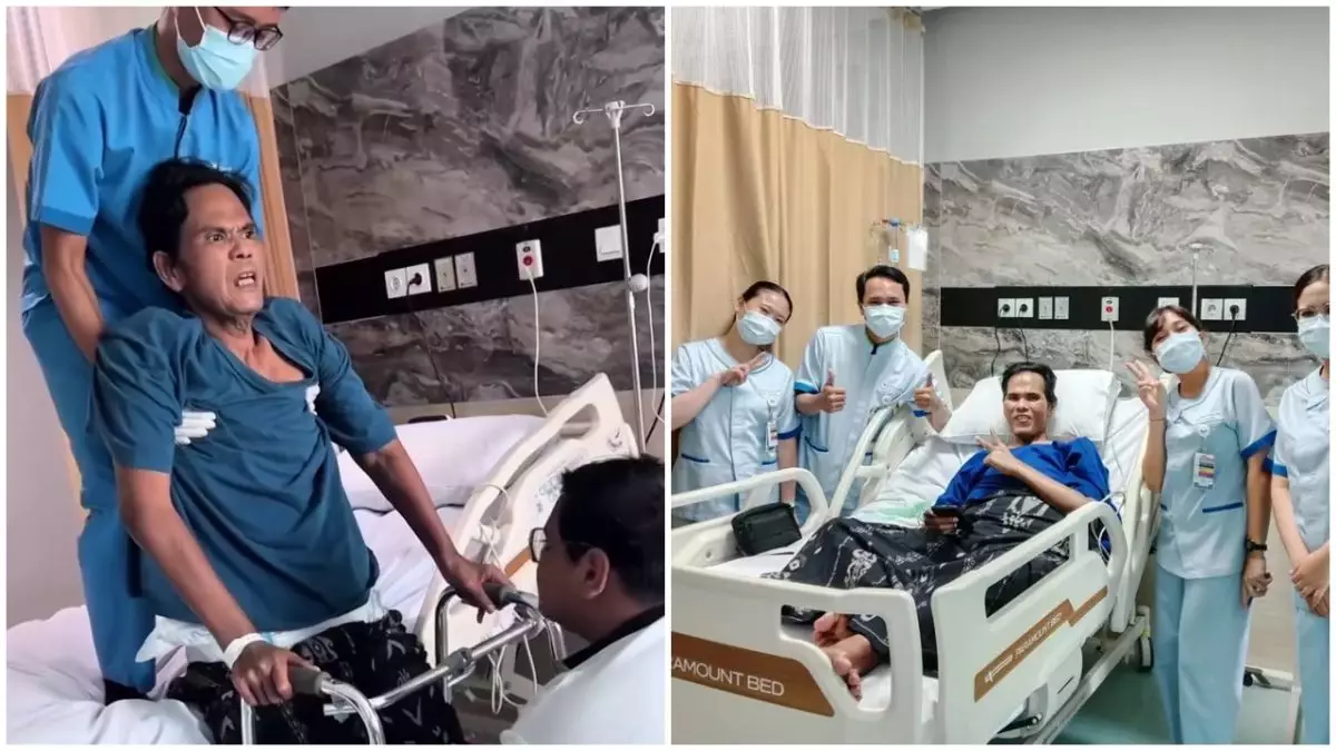 5 Pernyataan haru Fahmi Bo usai ngaku sudah membaik pasca operasi, berterima kasih kepada Raffi Ahmad