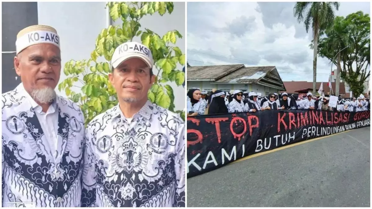 Abdul Muis guru di Sulsel dipecat jelang pensiun, niat bantu gaji guru honorer tapi dituduh korupsi