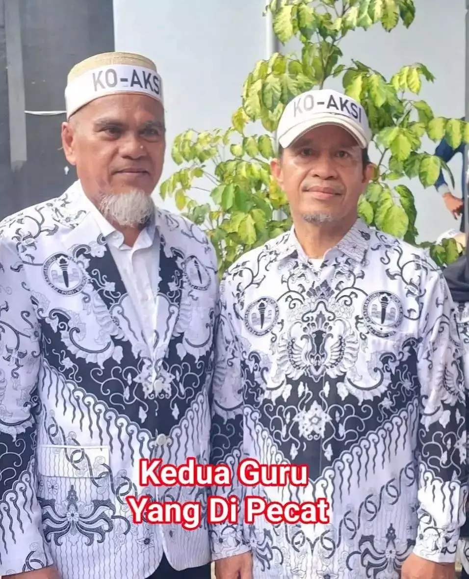 Abdul Muis guru di Sulsel dipecat jelang pensiun © TikTok Abdul Muis guru di Sulsel dipecat jelang pensiun © TikTok