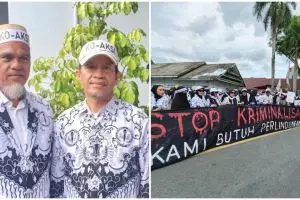 Abdul Muis guru di Sulsel dipecat jelang pensiun, niat bantu gaji guru honorer tapi dituduh korupsi