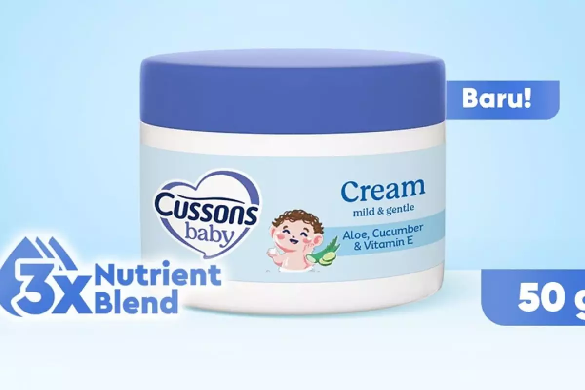 7 Kelebihan Cussons Baby Cream untuk wajah dewasa, bikin kulit lembap, halus, dan aman dipakai harian