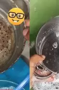 Panci kukusan berkarat bisa hilang lagi dengan cairan ini, modalnya tak cuma sabun cuci piring