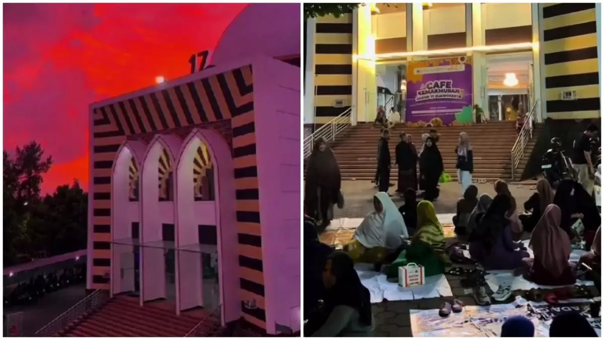 Viral masjid di Purwokerto sediakan kasur untuk musafir numpang tidur dan kafe gratis, ini 7 potretnya