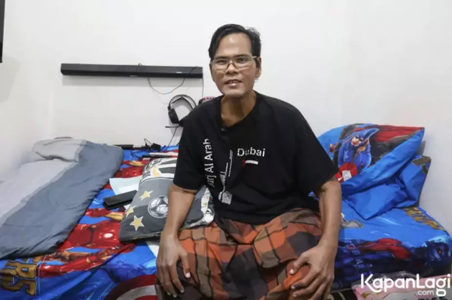 Potret terbaru kondisi Fahmi Bo pasca pengobatan © berbagai sumber