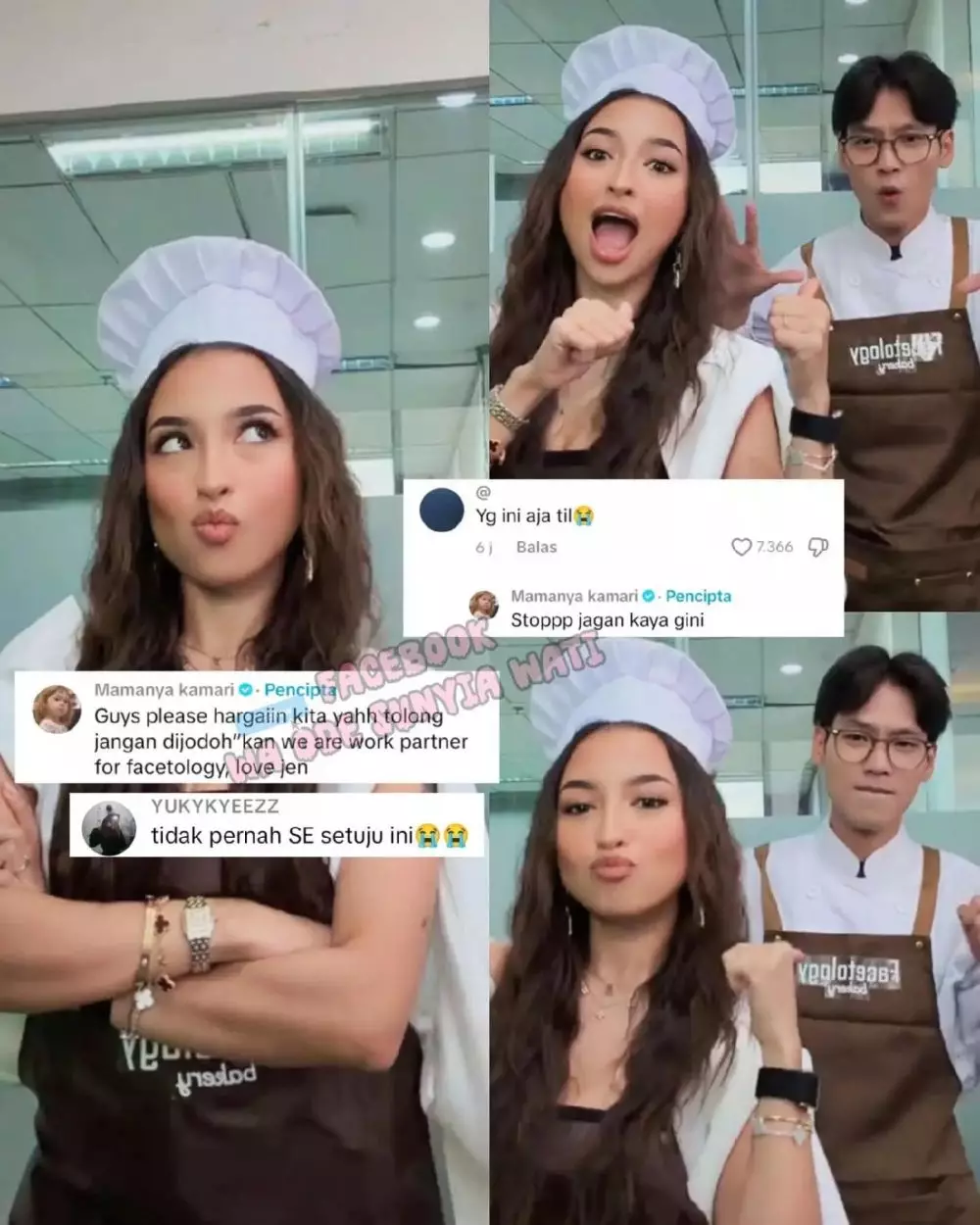 Jennifer Coppen kolab dengan Na Daehoon © TikTok