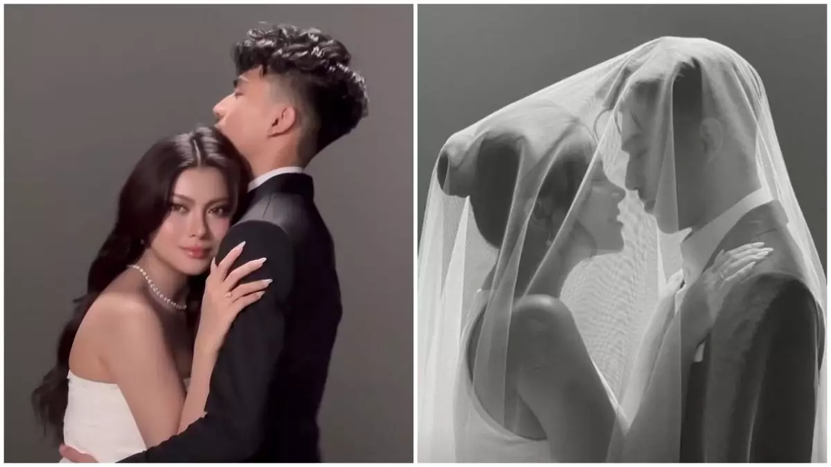 Segera menikah lagi, ini 9 potret Hanum Mega jalani photoshoot prewedding bareng calon suami