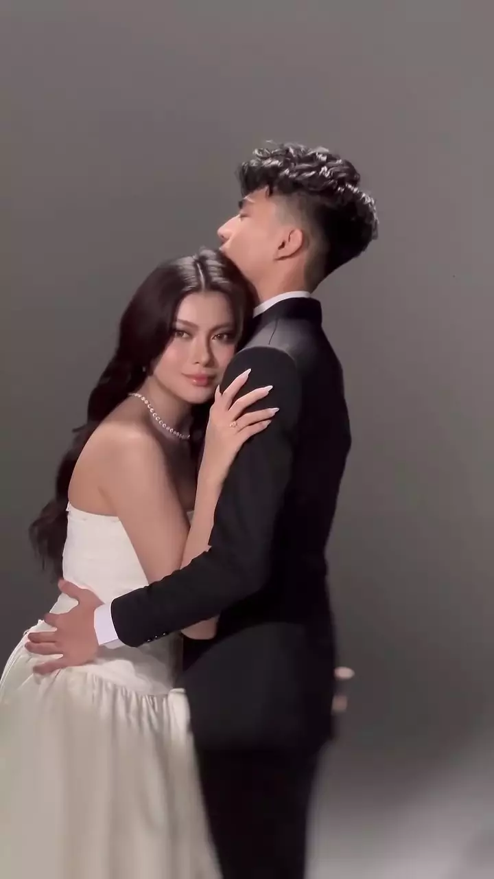 Potret perwedding Hanum Mega © 2025 brilio.net