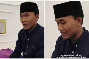 Video Gus Elham ciumi anak kecil saat ceramah viral bikin geram masyarakat, begini klarifikasinya