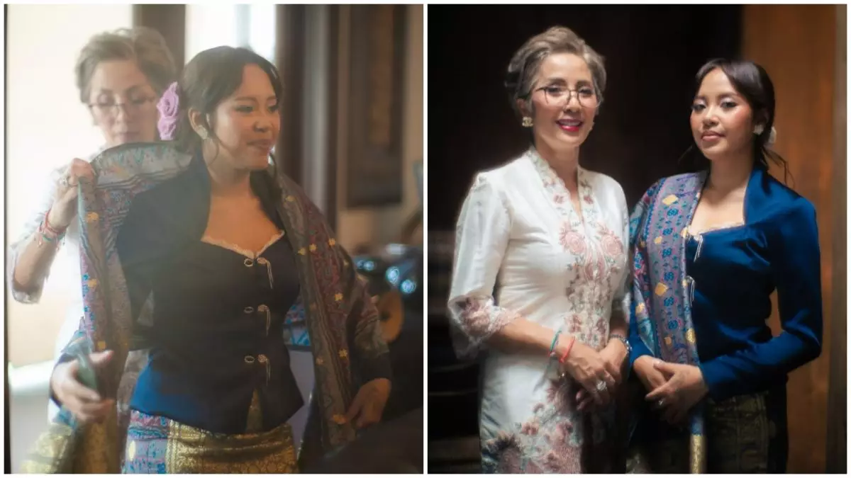 Tanpa Ari Lasso, ini 9 potret Vitta Dessy di wisuda putrinya Audra Lasso, menawan pakai kebaya putih