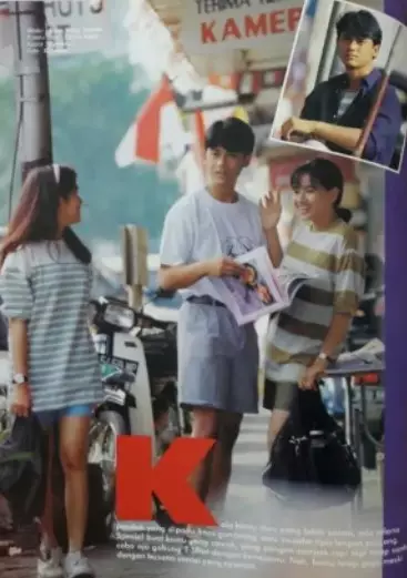 Potret masa muda Anton Wijaya © Instagram Potret masa muda Anton Wijaya © Instagram