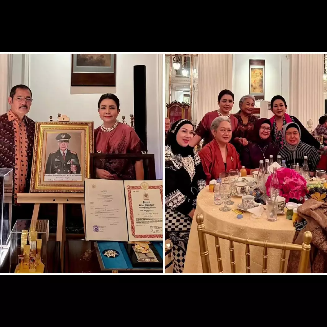 9 Potret Mayangsari ikut dinner trah Cendana usai Soeharto dapat gelar pahlawan, emoh disebut carmuk