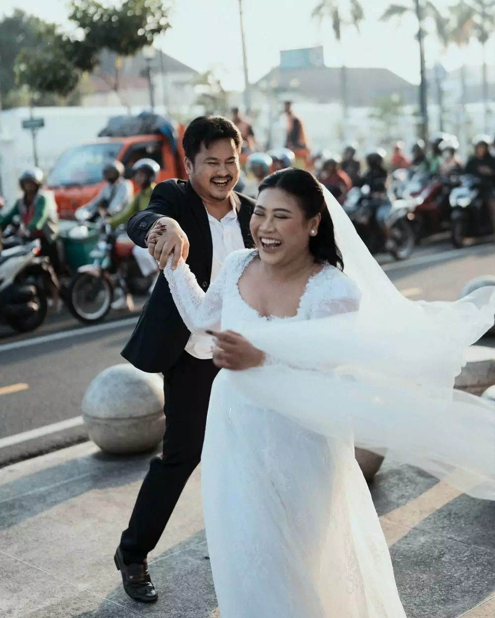 potret prewedding Boiyen dan Rully © Instagram potret prewedding Boiyen dan Rully © Instagram