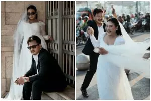 Jarang umbar kemesraan kini segera nikah, ini 9 potret prewedding Boiyen dan Rully Anggi Akbar