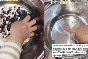 Panci berkerak gosong sulit dibersihkan? Tenang! Coba gunakan 3 bahan ini biar kinclong tanpa sikat