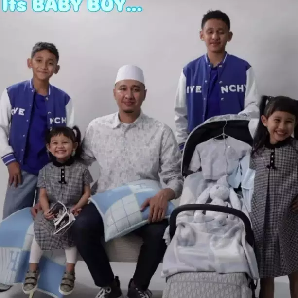 9 Potret momen gender reveal anak Kartika Putri dan Habib Usman, digelar intimate