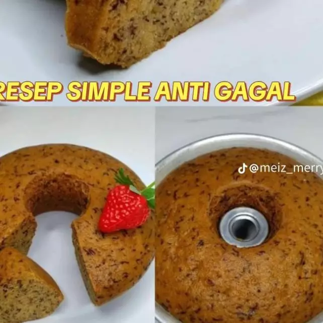 5 Resep bolu pisang kukus tanpa mixer ala rumahan, pakai bahan sederhana tapi hasil lembut maksimal