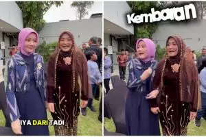 Hadiri pernikahan keponakan, ternyata Atalia Praratya ngaku punya saudara 'kembar', ini potretnya