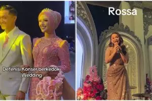 Nikahan berkedok konser, pengantin undang penyanyi top Tanah Air manggung di resepsi, ini 7 potretnya