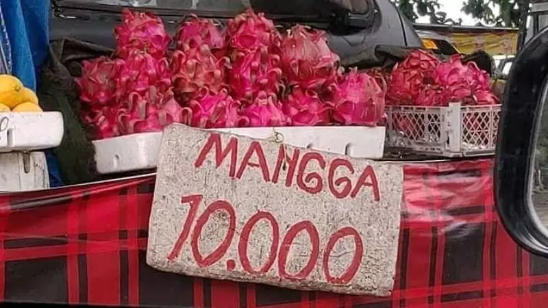 tulisan kocak di pasar © berbagai sumber