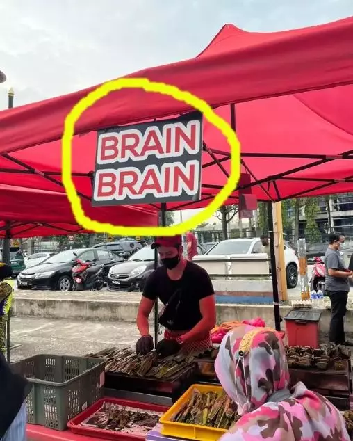 tulisan kocak di pasar © berbagai sumber