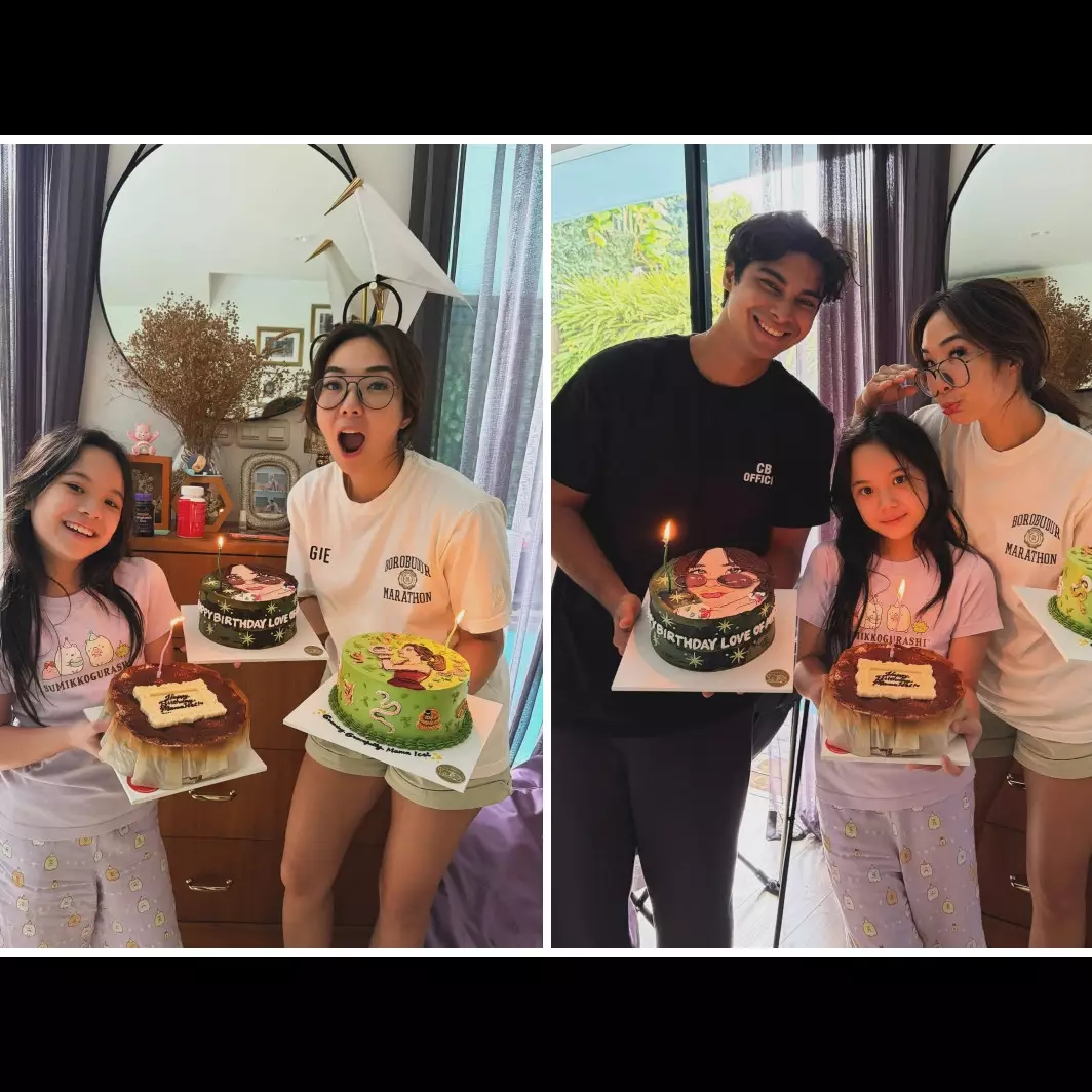 9 Potret Gisella Anastasia rayakan ultah ke-35 bareng Cinta Brian, komentar Gading disorot