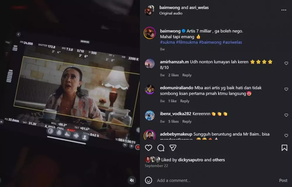 Asri Welas honor Rp7 miliar didatangi petugas pajak © 2025 brilio.net