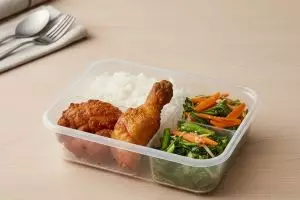 9 Rekomendasi kotak makan plastik sekat terbaik agar bekal rapi dan tidak tumpah