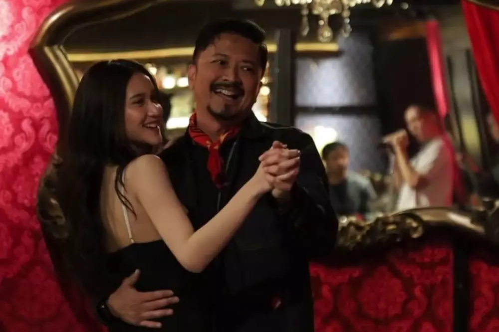 Momen pesta ulang tahun Leya Princy dihadiri El Putra © 2025 brilio.net