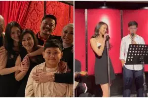 9 Potret perayaan ulang tahun Leya Princy anak Ferry Maryadi, kehadiran El Putra bikin baper