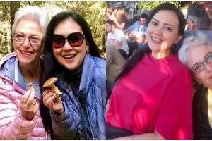 Jarang tersorot, begini 10 potret kebersamaan Ira Wibowo bersama ibu bulenya