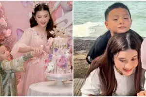 Senang punya kakak sambung, ini 9 potret Air Rumi nempel dengan Hassya Ramadhani, manja pol