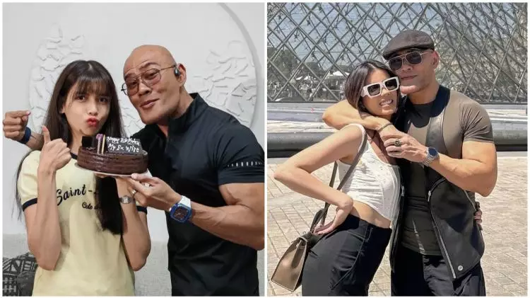 Momen Deddy Corbuzier beri kue ulang tahun untuk Sabrina Chairunnisa, tulisannya bikin salfok
