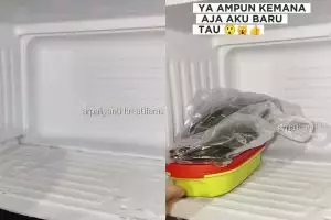 Bukan dilapisi plastik, ini trik baru cegah bunga es menumpuk di freezer yang bikin makanan lengket