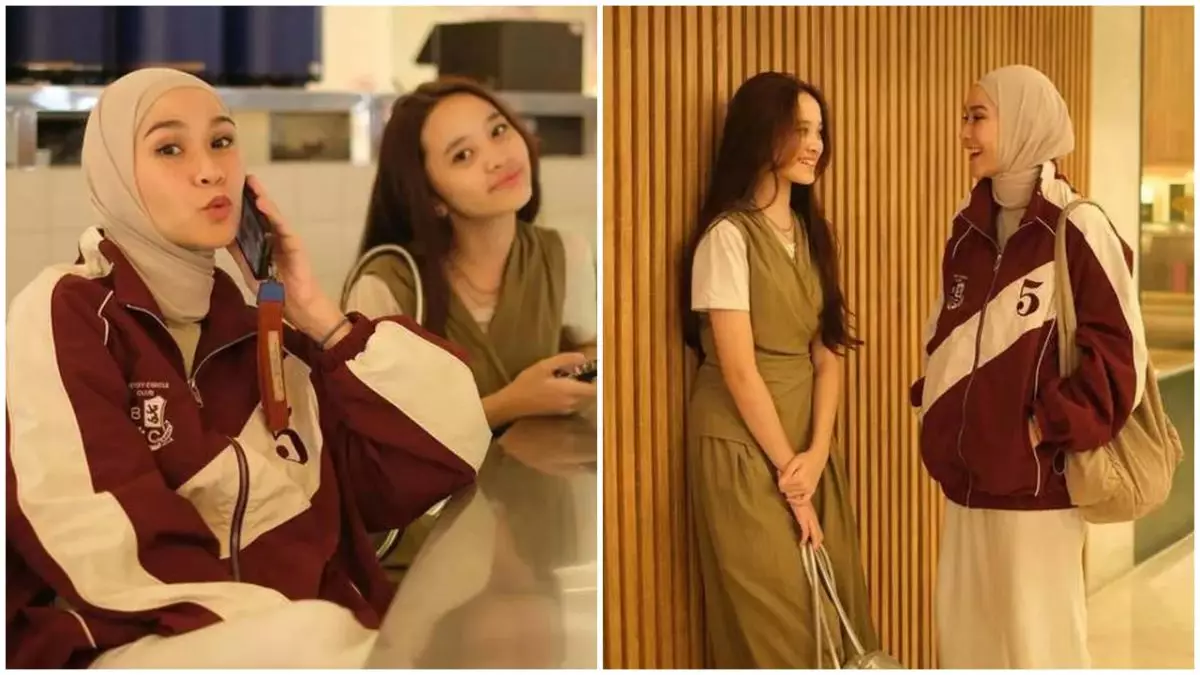 Rok seragam Kana Sybilla terlalu pendek, Zaskia Mecca kena tegur guru, reaksinya bikin gemas