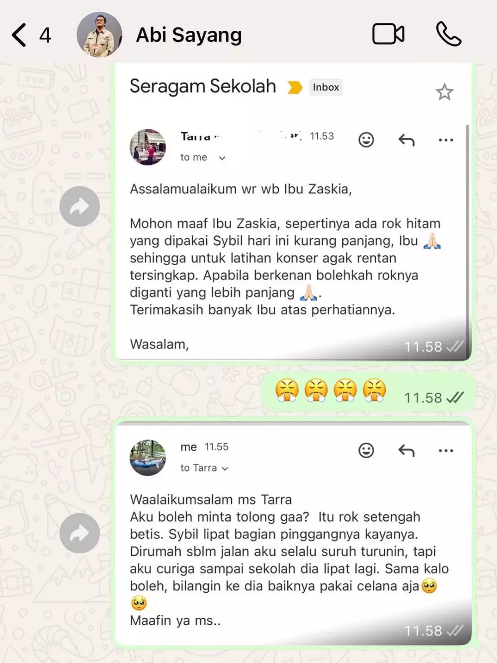 Zaskia Mecca kena tegur guru karena rok Sybil pendek © 2025 Instagram Zaskia Mecca kena tegur guru karena rok Sybil pendek © 2025 Instagram