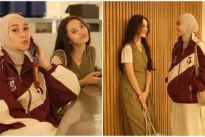 Rok seragam Kana Sybilla terlalu pendek, Zaskia Mecca kena tegur guru, reaksinya bikin gemas 