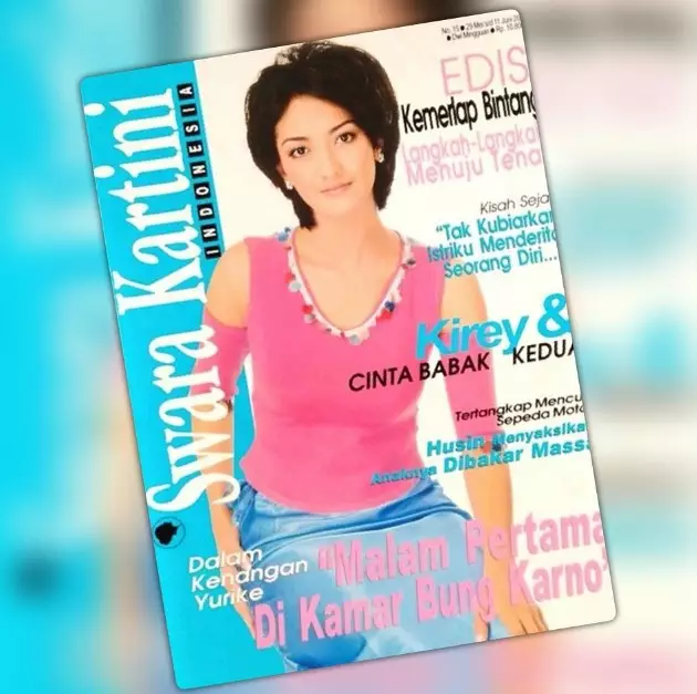 transformasi Kirey penyanyi 90-an © Instagram