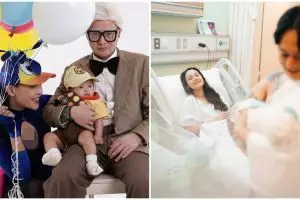 Meski putus, DJ Bravy kerap main ke rumah Erika Carlina untuk bertemu baby Andrew, ini 7 momennya